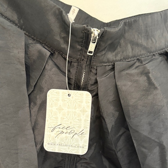 Free People Black A-Line Skirt L - Picture 7 of 9